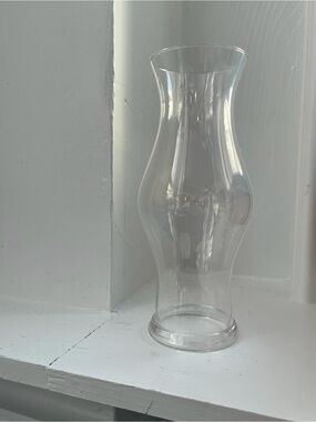 CW-8 Williamsburg 9" Clear Hurricane Glass Globe Chimney Candle Shade (#2)